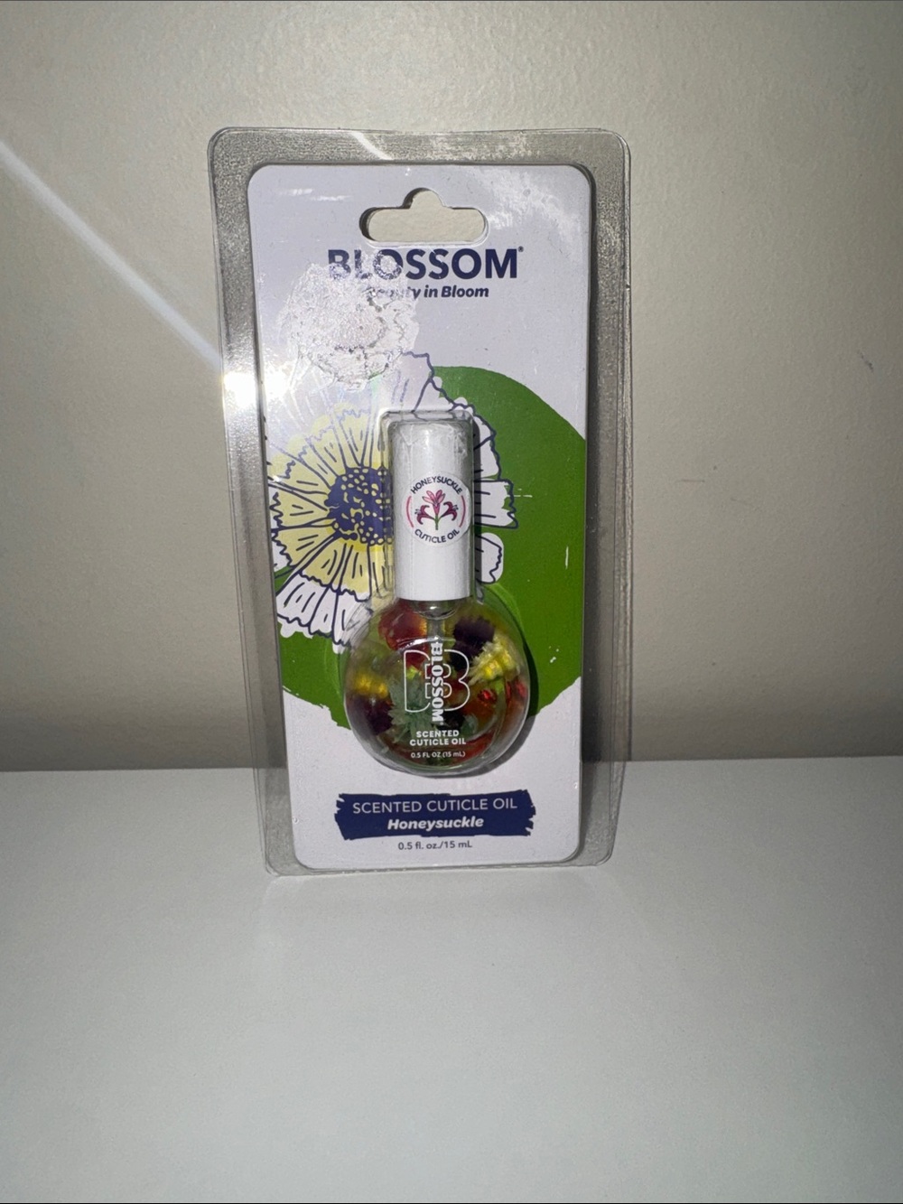 Blossom Honeysuckle Scented Cuticle Oil - White